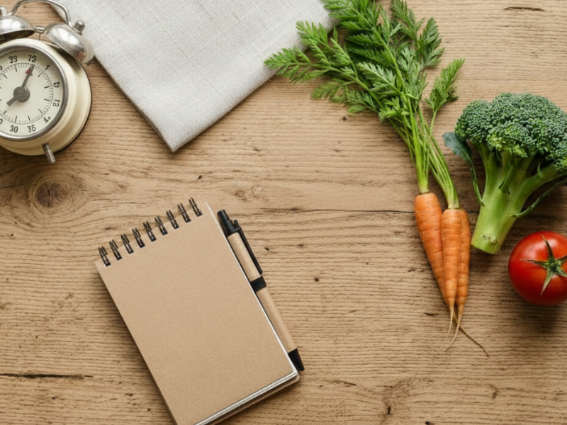 離乳食の時間と費用を比較するイメージ