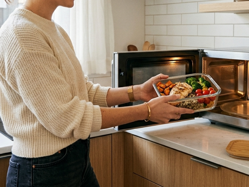 電子レンジで温めるだけの簡単なダイエット食